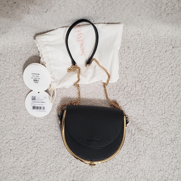 See by Chloé Mara Leather Saddle Bag - Picture 8 of 9